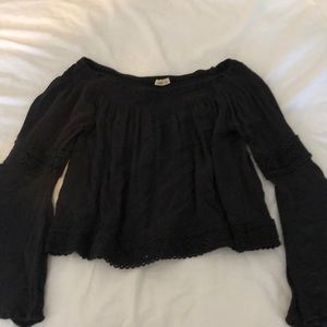 American eagle bell sleeve shirt